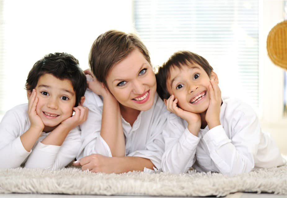 It's important to understand the various types of child custody so you know what's best for your situation. Happy mother and two young children