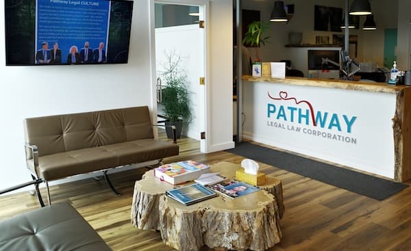 Interior of the Pathway Legal office in Victoria BC