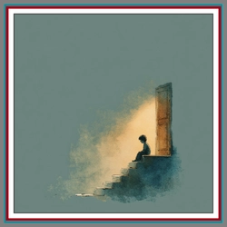 A child alone in the shadows, a door of light just out of reach. Parental alienation leaves lasting marks. BC family law offers a path forward.